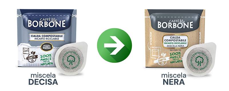 Le cialde Decisa non sono disponibili online. La miscela equivalente è la Nera a un prezzo super scontato per te