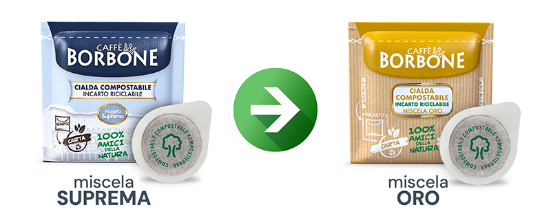 Le cialde Suprema non sono disponibili online. La miscela equivalente è la Oro a un prezzo super scontato per te