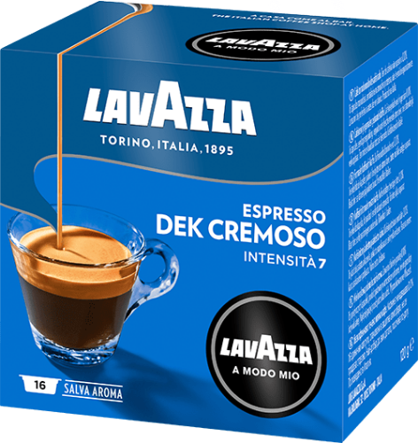 Immagine di Lavazza A Modo Mio Dek Cremoso 16 Capsule