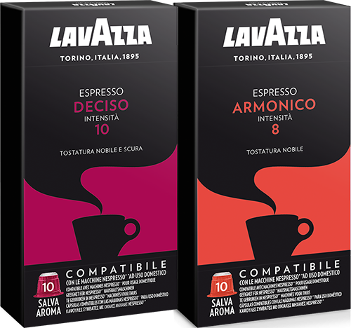 50-capsule-deciso50-capsule-armonico-lavazza-compatibili-nespresso