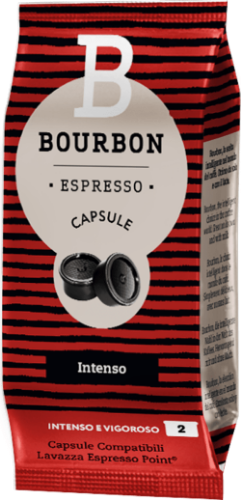Immagine di 50 capsule Bourbon Intenso compatibili Lavazza Espresso Point