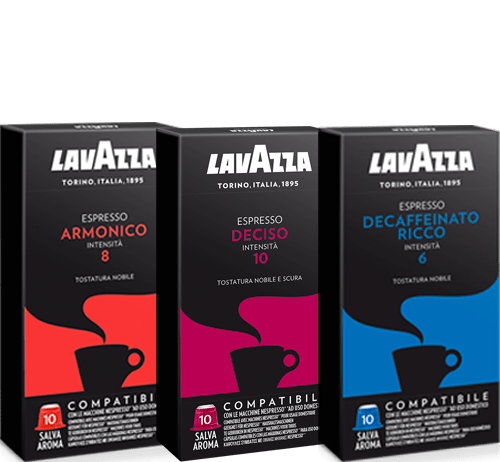 Immagine di 50 capsule Lavazza compatibili Nespresso®