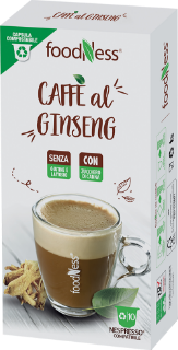 foodness-10-capsule-caffe-al-ginseng-compostabili-compatibili-nespresso foodness-10-capsule-caffe-al-ginseng-compostabili-compatibili-nespresso
