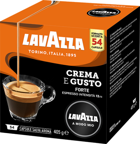 Lavazza A Modo Mio Crema e Gusto Forte 54 capsule