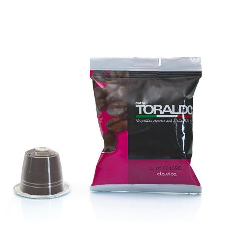 Immagine di Caffè Toraldo Capsule Compatibili Nespresso Miscela Classica Immagine di Caffè Toraldo Capsule Compatibili Nespresso Miscela Classica