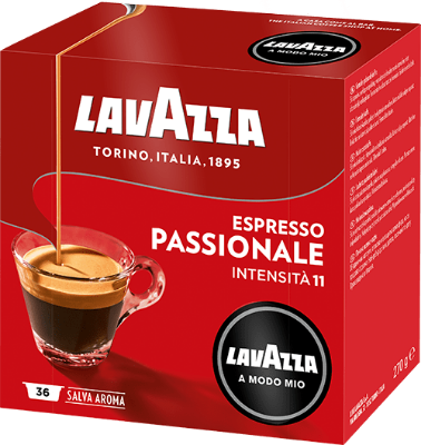 Offerta: Macchina caffè JOLIE Rossa + 216 Caps Lavazza A Modo Mio  Passionale con Spedizione Gratis