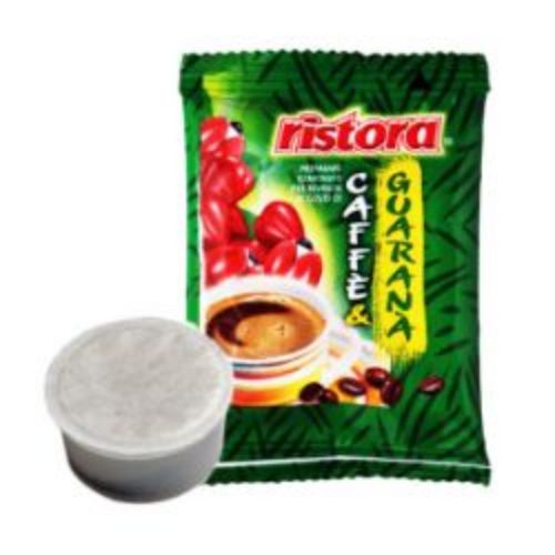Immagine di 25 capsule Ristora caffè aromatizzato al guarana compatibili Lavazza Espresso Point