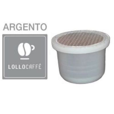 Visualizza i dettagli per 100 Capsule caffè Lollo PassionePiù miscela Argento compatibile Uno System 100 Capsule caffè Lollo PassionePiù miscela Argento compatibile Uno System