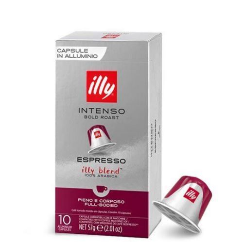 Immagine di 10 Capsule Illy Intenso in alluminio Compatibili Nespresso