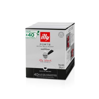 Illy Caffè Forte 40 Cialde ESE 44 mm Monodose