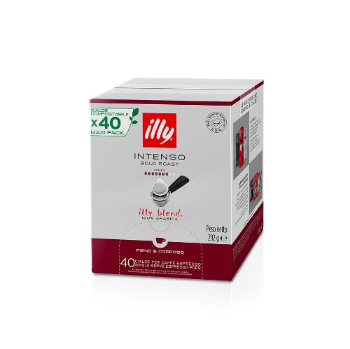 Immagine di Illy Caffè Intenso 40 Cialde ESE 44 mm Monodose