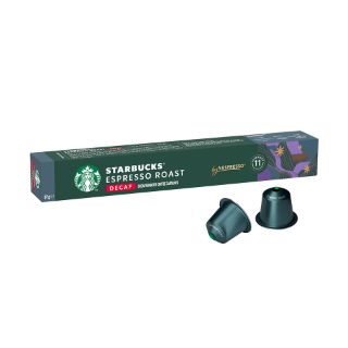 Visualizza i dettagli per Starbucks® Decaffeinato Espresso Roast by Nespresso® 10 capsule Starbucks® Decaffeinato Espresso Roast by Nespresso® 10 capsule