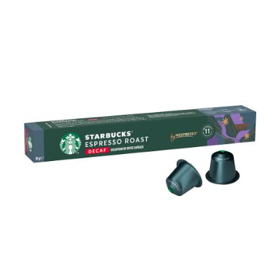 Visualizza i dettagli per Starbucks® Decaffeinato Espresso Roast by Nespresso® 10 capsule Starbucks® Decaffeinato Espresso Roast by Nespresso® 10 capsule