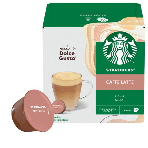 Immagine di Starbucks® Caffè Latte by Nescafé® Dolce Gusto® 12 capsule