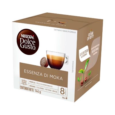 Visualizza i dettagli per 48 capsule NESCAFÉ® Dolce Gusto®Essenza di Moka 48 capsule NESCAFÉ® Dolce Gusto®Essenza di Moka