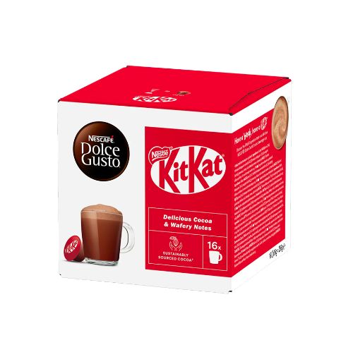 Immagine di 16 capsule NESCAFÉ® Dolce Gusto® Bevanda al Cacao Gusto KitKat