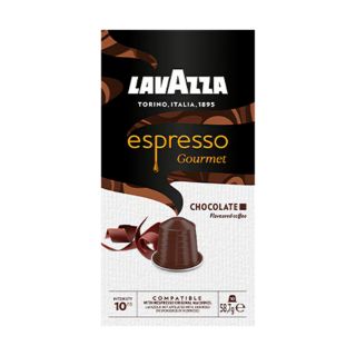 Visualizza i dettagli per 10 capsule Espresso Gourmet Chocolate Lavazza compatibili Nespresso 10 capsule Espresso Gourmet Chocolate Lavazza compatibili Nespresso