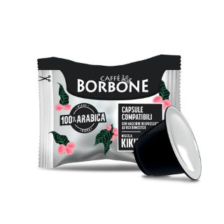 Visualizza i dettagli per Caffè Borbone Kikka 100% Arabica 50 cialde compatibili Nespresso Caffè Borbone Kikka 100% Arabica 50 cialde compatibili Nespresso