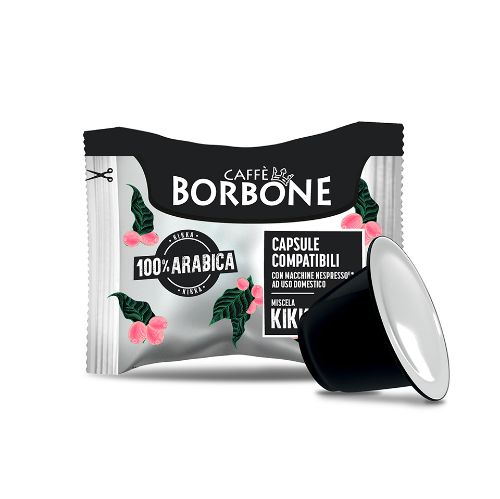 Immagine di Caffè Borbone Kikka 100% Arabica 50 cialde compatibili Nespresso