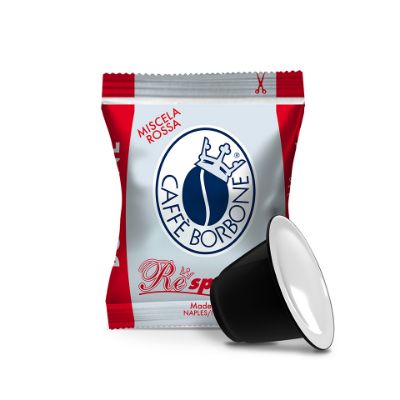 Visualizza i dettagli per Caffè Borbone Respresso Rossa 100 capsule compatibili Nespresso Caffè Borbone Respresso Rossa 100 capsule compatibili Nespresso