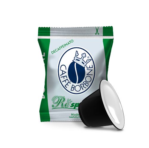 Immagine di Caffè Borbone Respresso Dek 100 capsule compatibili Nespresso