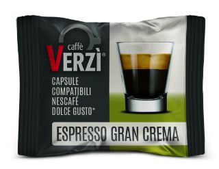 30 Capsule caffè Verzi Espresso Gran Crema Monodose compatibile Dolce Gusto