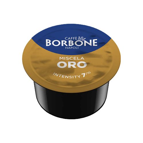 Immagine di 100 Capsule Caffè Borbone ORO compatibili Lavazza Blue e In Black