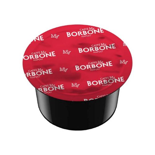 Immagine di 100 Capsule Caffè Borbone ROSSA compatibili Lavazza Blue e In Black