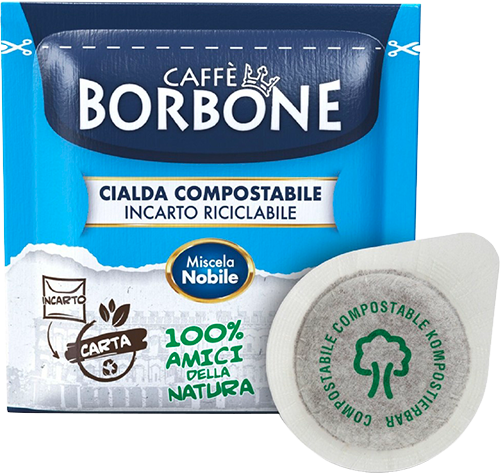 Immagine di 100 Cialde ESE 44mm Caffè Borbone miscela NOBILE