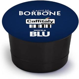 48 Capsule caffè Borbone miscela BLU compatibile Caffitaly