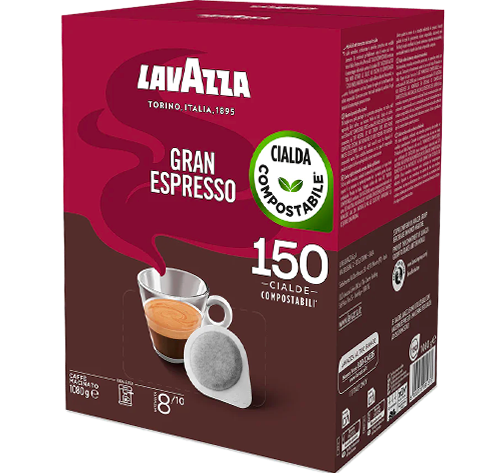 Immagine di 150 cialde ESE 44 mm Lavazza Gran Espresso