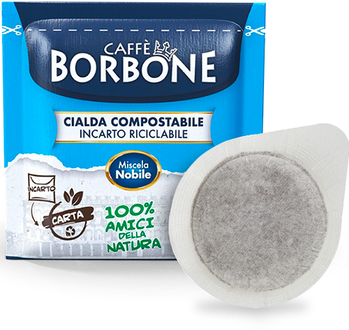 Immagine di 100 Cialde ESE 44mm Caffè Borbone miscela NOBILE