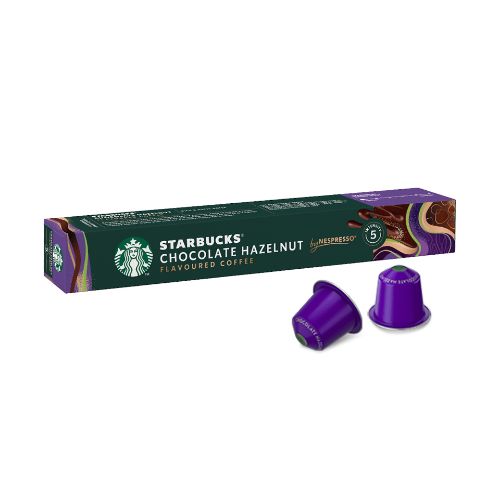Immagine di Starbucks® Chocolate Hazelnut by Nespresso® 10 capsule