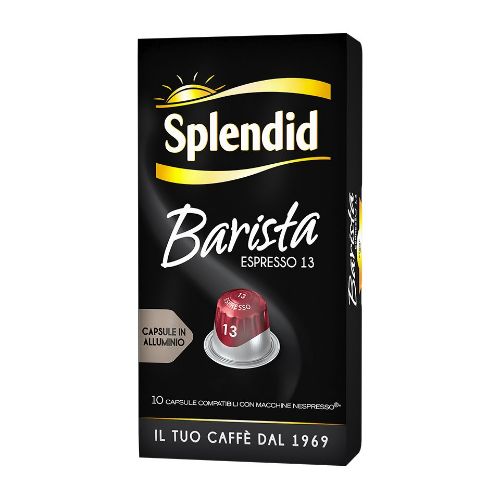 150 Capsule in alluminio Splendid Barista Compatibili Nespresso